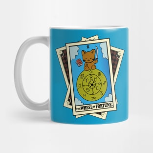 TAROT CARDS DECK | THE WHEEL OF FORTUNE. | FORTUNE CAT Mug